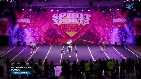 Carolina Dream All Stars - Mango [2025 L1 Mini - D2 Day 2] 2025 Spirit Sports Myrtle Beach Nationals