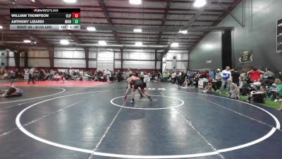 Round Of 32 - William Thompson, Clifton vs Anthony Lizardi, Middletown