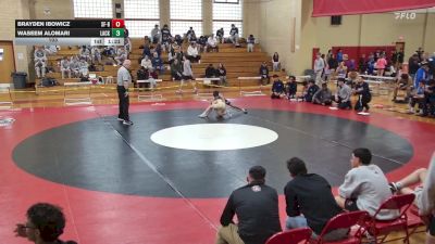103 lbs Day 2 (round 1) - Brayden Ibowicz, St. Francis B vs Waseem Alomari, Lackawanna