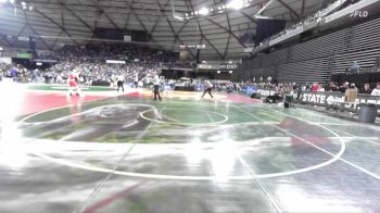 Boys 1A 138 lbs Champ. Round 2 - Kacen Hamilton, Castle Rock vs Bennett Nocula, Klahowya