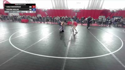 144 lbs Quarterfinal - Cole DuChateau, Askren Wrestling Academy vs Kolten Bollig, Evansville Wrestling Club