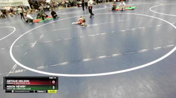 56 lbs Semifinal - Madden Moore, Keystone Kids Wrestling Club vs Vincent Burgo, Team Tulsa Wrestling Club