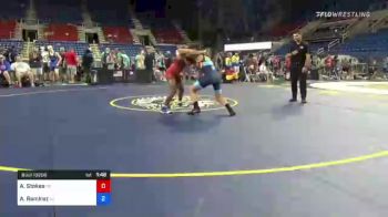 120 lbs Consi Of 32 #2 - Ab Stokes, Oklahoma vs Andrew Ramirez, Arizona