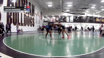 207 A 3rd Place Match - Caroline Ward, North Central University vs Aaliyah Grandberry, Grand Valley State University