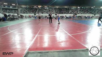 92 lbs 5th Place - Wes Nickell, Cushing vs Jaxon Higgins, Choctaw Jh