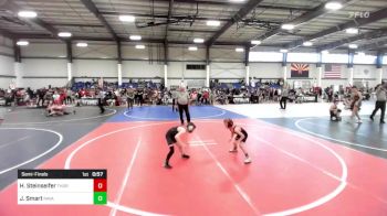 58 lbs Semifinal - Hayes Steinseifer, Thorobred WC vs Jordy Smart, Ravage