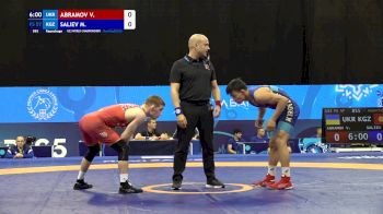 57 kg Repechage #2 - Vladyslav Abramov, Ukraine vs Mukhammadrasul Saliev, Kyrgyzstan