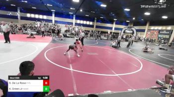 109 lbs Round Of 16 - Seferino De La Rosa, Cyclones Wrestling And Fitness vs Kameron Green Jr, Nebraska Wr Ac