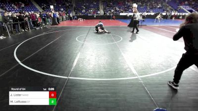 138 lbs Round Of 64 - Joshua Lister, North Andover vs Max LoRusso, Saugus/Peabody