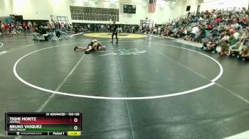 125-128 lbs Round 2 - Tighe Moritz, Central vs Bruno Vasquez, Kelly Walsh