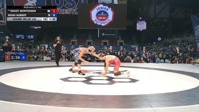 157 lbs Champ. Rd Of 128 - Grady Mortensen, Missouri vs Noah Aubert, Pennsylvania
