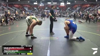 1st Place Match - Preston DeClark, U.P. Power Wrestling vs Colin Salens-O`sullivan, St. Clair WC