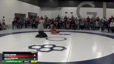 65 lbs Semis & 1st Wrestleback (8 Team) - Micah Duncan, Westshore vs Taten Roper, Missouri Gold
