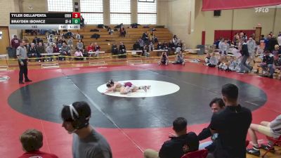 103 lbs Day 2 (round 2) - Brayden Ibowicz, St. Francis B vs Tyler DellaPenta, Eden