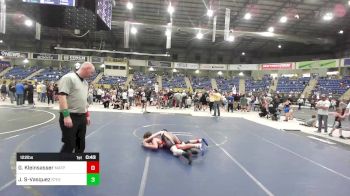 122 lbs Consolation - Gavin Kleinsasser, Matpac WC vs Jacob Sanchez-Vasquez, Steel City Reloaded