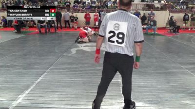 135_B lbs Consi Of 16 #2 - Kaiden Kash, Belle Vernon vs Waylon Burritt, Bradford
