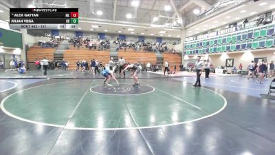 157 lbs Cons. Semi - Alex Gaytan, Hillcrest vs Julian Vega, Otay Ranch