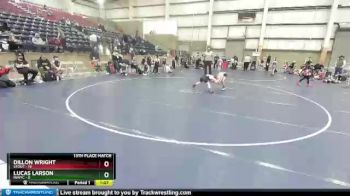 67 lbs Placement (16 Team) - Dillon Wright, Stout vs Lucas Larson, INWTC