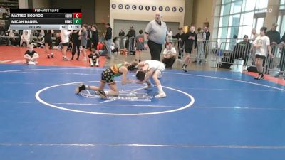 77 lbs Rr Rnd 3 - Matteo Bodrog, Clearview - MSC vs Micah Daniel, Rabbit Wrestling Club - MSC
