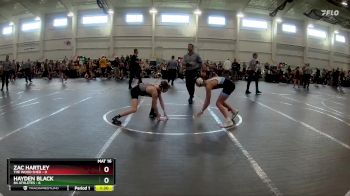 106 lbs Round 3 (6 Team) - Zac Hartley, The Wood Shed vs Hayden Black, 84 Athletes