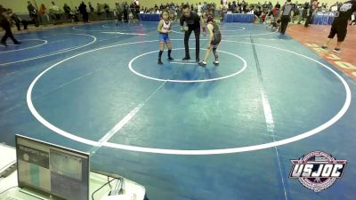 75 lbs Quarterfinal - Kyndal Austin, Sperry Wrestling Club vs Nevaeh Atkins, Smith Wrestling Academy