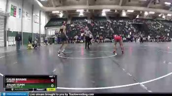 132 lbs Round 3 (16 Team) - Julian Humm, Millard South vs Caleb Bivainis, Amherst