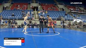 132 lbs Rnd Of 32 - David Kalayanaprapruit, Nevada vs Dallas Koelzer, Kansas