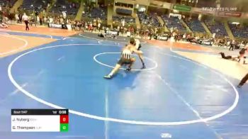 152 lbs Consi Of 8 #2 - Jeraimiah Nyberg, Grindhouse vs Gunnar Thompson, Flathead Valley WC