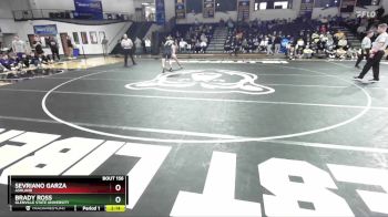 165 lbs 1st Place Match - Sevriano Garza, Ashland vs Brady Ross, Glenville State University