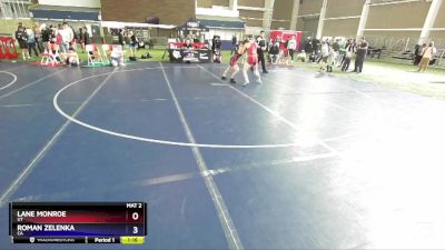 126 lbs Cons. Round 4 - Lane Monroe, UT vs Roman Zelenka, CA