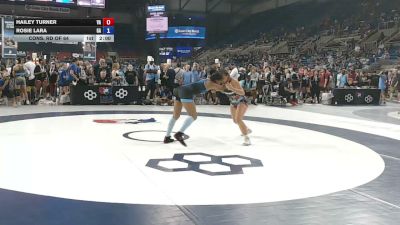 120 lbs Cons. Rd Of 64 - Hailey Turner, Virginia vs Rosie Lara, Georgia
