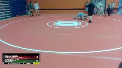 182 lbs Cons. Round 2 - Ryan Bellamy, Iron Knights vs Ethan Kinsey, Carter Wrestling Academy