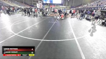 195 lbs Semifinal - Chase Matthias, WI vs Carson Gooley, ID