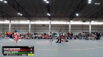 102 lbs Round 3 (4 Team) - Kylee Montenegro, Homedale Wrestling Club vs Bentley Maddox, Team Northwest