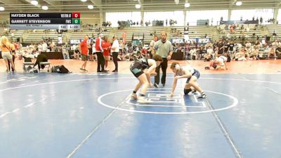 113 lbs Rr Rnd 3 - Hayden Black, Va26 Elite - HSB vs Garrett Stevenson, Freakztyle Black - HSB
