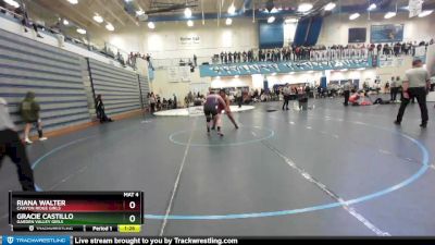 185G Semifinal - Gracie Castillo, Garden Valley Girls vs Riana Walter, Canyon Ridge Girls