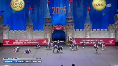 University of Puerto Rico - Carolina [2026 Open - Hip Hop Semis] 2026 UCA & UDA College Cheerleading and Dance Team National Championship