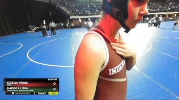 148 lbs Round 4 - Cecelia Priebe, Iowa vs Makayla Liska, Team Valley Wrestling Club