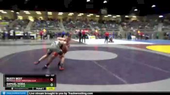 117 lbs Cons. Round 2 - Rusty Best, Nestucca Valley Wrestling Club vs Samuel Hoda, Salem Elite Mat Club