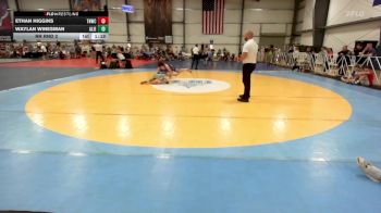 152 lbs Rr Rnd 2 - Ethan Higgins, TNWC Purple vs Waylan Winesman, Alien UFO