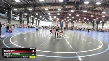 76 lbs Rd# 2 10:30am Friday - Landon Sturgell, Team Ohio vs Brady Sher, No Escape