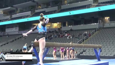 Brinlee Christensen - Beam, Olympus Gymnastics - 2022 Elevate the Stage Toledo presented by Promedica