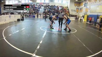 138 lbs Champ. Round 1 - Aiden McMahan, Palm Beach Gardens vs Tyler Gray, Wellington Community Hs