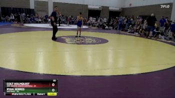93 lbs Placement (4 Team) - Ryan Serres, Hastings vs Colt Holmquist, UNC (United North Central)