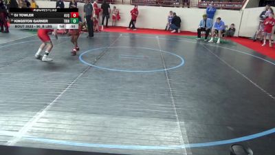 90_B lbs 7th Place - Dj Towler, Aliquippa vs Kingston Garner, Trinity