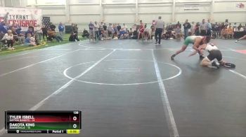 138 lbs Round 1 (10 Team) - Tyler Isbell, Dayton Bandits vs Dakota King, Barnesville