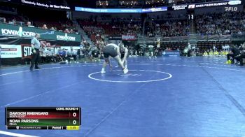 3A-285 lbs Cons. Round 4 - Dawson Rheingans, North Scott vs Noah Parsons, Pella