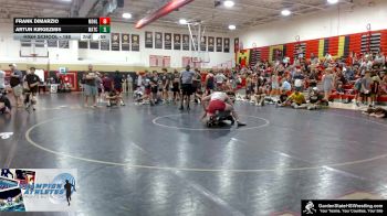 High School - 188 lbs Consolation Round 2 - Frank DiMarzio, Morris Hills vs Artun Kirgezmis, Watchung Hills