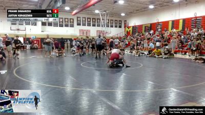 High School - 188 lbs Consolation Round 2 - Frank DiMarzio, Morris Hills vs Artun Kirgezmis, Watchung Hills