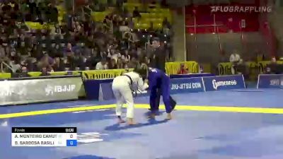 AMANDA MONTEIRO CANUTO vs BIANCA BARBOSA BASILIO 2022 World Jiu-Jitsu IBJJF Championship